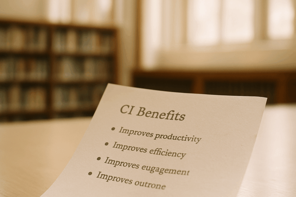 continuous integration benefits