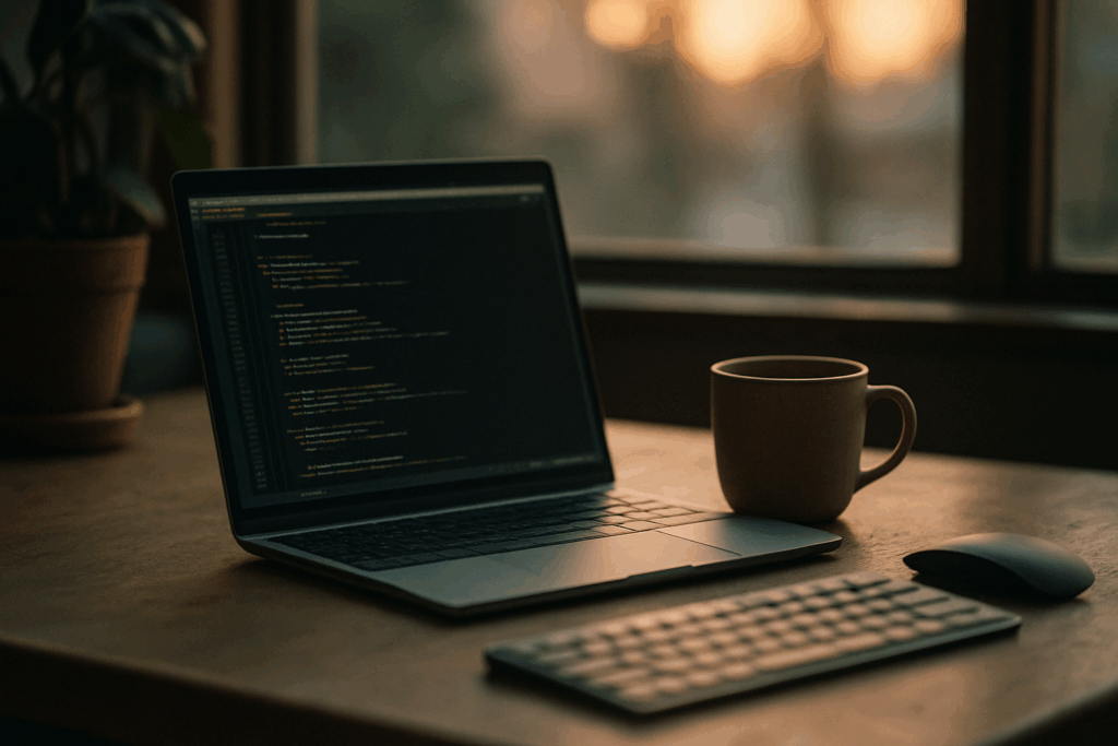 programmer home office setup